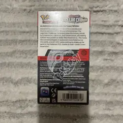 Pokemon TCG Scarlet & Violet Stellar Crown Half Booster Box 18 Packs - Image 3