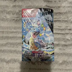 Pokemon TCG Scarlet & Violet Stellar Crown Half Booster Box 18 Packs - Image 4