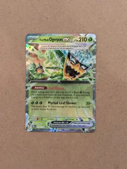 Pokemon TCG Teal Mask Ogerpon ex PRE 012/131 NM (2 available) - Image 1