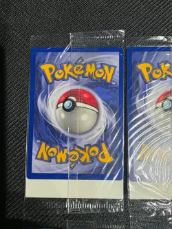 POKEMON - FIRST MOVIE BLACK STAR - PROMO - WOTC - 1999 - SET OF ALL 4 - SEALED - Image 3