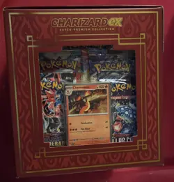 NEW SEALED Pokemon TCG Charizard EX Super Premium Collection Box - Image 4