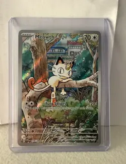 Pokemon TCG Phantasmal Flames MEOWTH 106/094 - Image 1