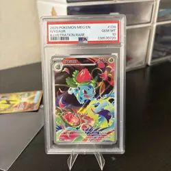 IVYSAUR 134 POKEMON MEGa And Bulbasaur Mega Both Psa 10s Two Psa 10 Slabs - Image 3