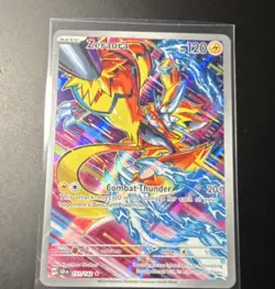 Pokemon Zeraora 151/142 Illustration Rare Full Art Holo English 120 HP - Image 1