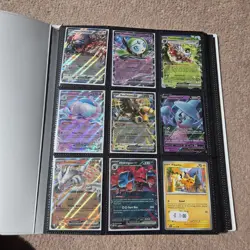Pokemon Binder Bundle Joblot - HUGE 127x Hits VMAX Vs EX Holo Modern Folder - Image 2