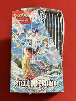 Pokemon Scarlet & Violet Stellar Crown Booster Box 36 Pack Sealed Brand New!! - Image 4