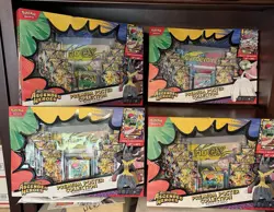 Pokemon Mega evolution Ascended Heroes Premium Poster Collection X 4 Lucario Gar - Image 1