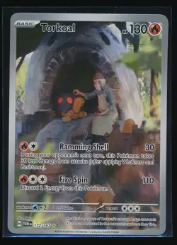 2024 Pokemon TCG Torkoal 172/167 Sv06: Twilight Masquerade Holo - Image 1