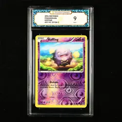 TQG 9 MINT 2016 Pokemon ENG Koffing 27/124 C - Image 1