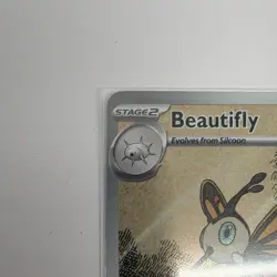 Pokemon Beautifly 219/217 ASC Illustration Rare Full Art Holo Stage 2 130HP 2026 - Image 5