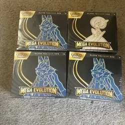 Pokemon Mega Evolution X4 (Gardevoir & Lucario) Elite Trainer Box ETB Sealed New - Image 1