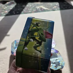 Pokemon Vintage Old EMPTY TINS Diamond & Pearl Rayquaza Mewtwo - Image 3