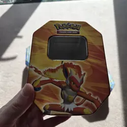 Pokemon Vintage Old EMPTY TINS Diamond & Pearl Rayquaza Mewtwo - Image 5