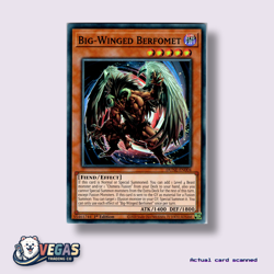 Big-Winged Berfomet DUNE-EN004 1st Edition Super Rare NM Yu-Gi-Oh! - Image 1