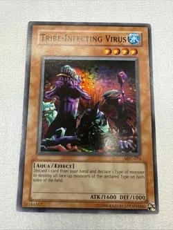 Tribe-Infecting Virus MFC-076 Yugioh Magician’s Force MFC-076 Super Rare Nm - Image 1