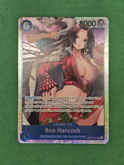 OP07-051 Boa Hancock : Super Rare Foil English One Piece TCG Card : OP07: 500 - Image 3