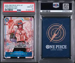 PSA10 Portgas D Ace OP13 119 SEC Comic Para One Piece Japanese Card Rare - Image 3