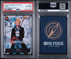 2025 One Piece OP13 JPN Sabo Alternate Art PSA 10 OP13-120 - Image 3