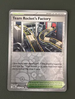 Pokemon TCG Team Rocket's Factory Destined Rivals 173/182 Reverse Holo NM - Image 1