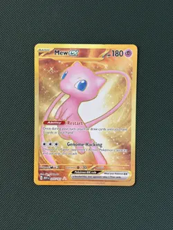 Pokemon Mew EX 205/165 Scarlet & Violet 151 Gold Secret Rare NM - Image 4