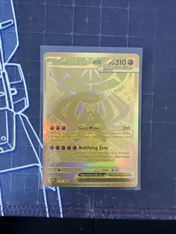 Mega Zygarde ex - Gold Mega Hyper Rare - Perfect Order - 124/088 - Pokemon Card - Image 2
