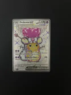 Dedenne EX Holo Paldea Evolved Card 239/193 Near Mint Pokemon TCG - Image 1