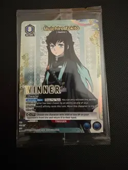 Demon Slayer Muichiro Tokito Winner Foil - UEPR /KMY-3-037 NM - Union Arena - Image 1