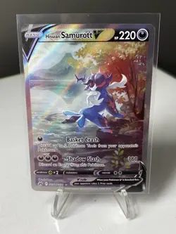 Hisuian Samurott V Pokemon Crown Zenith: Galarian Gallery GG51/GG70 NM - Image 1