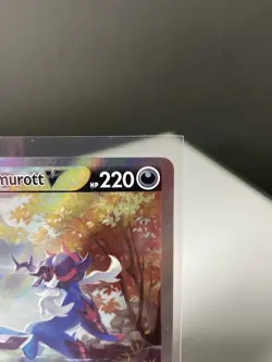 Hisuian Samurott V Pokemon Crown Zenith: Galarian Gallery GG51/GG70 NM - Image 3