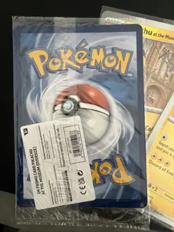 Pikachu At The Museum Promo Pokemon Card TCG X3 Bundle New Sealed Pack - Image 2