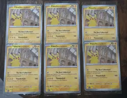 6x Pikachu At The Museum Jumbo Promo Card Pokemon TCG, New Sealed ✅ - Image 1