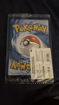 Sealed Pikachu At The museum Promo Pokemon National History Museum Jumbo - Image 2