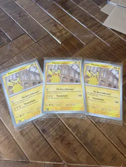 Pokemon Pikachu At The Museum Jumbo Promo Sealed - x3 - Image 1