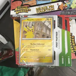 Pikachu At The Museum Jumbo Promo Sealed | Pokemon TCG - Image 1