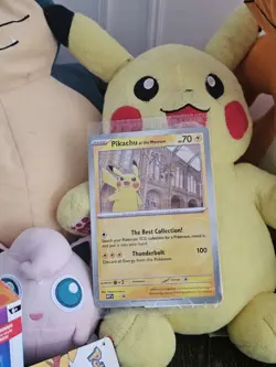 PIKACHU At The Museum Pokemon Card SEALED JUMBO PROMO TCG - Image 2