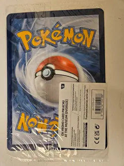 Pokemon Card 2026 Pikachu at the Natural History Museum Sealed Jumbo Promo - Image 3