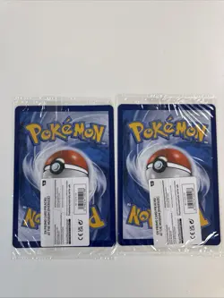 2x Pikachu At The Museum Jumbo Promo Pokemon Card Bundle - New & Sealed - Image 2