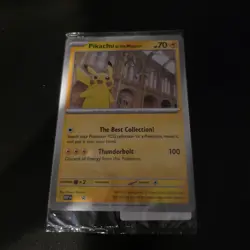 Pokemon Pikachu At The Museum Jumbo Promo Card - New Sealed ✅ - Image 1