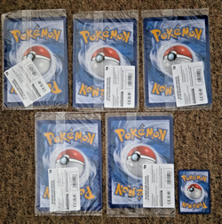 Pokemon Pikachu At The Museum Jumbo Promo Card x5 New & Sealed - Image 3