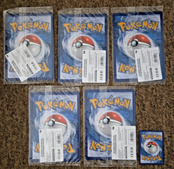 Pokemon Pikachu At The Museum Jumbo Promo Card x5 New & Sealed - Image 4