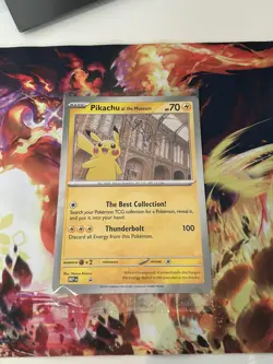 Sealed Pikachu At The Museum Natural History Museum Jumbo Pokemon Promo Card - Image 1