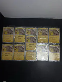 Pokemon Pikachu At The Museum Jumbo Promo Card X11 Sealed - Image 3
