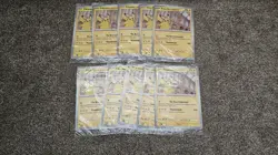 Pokemon TCG Pikachu At The Museum Jumbo Promo Sealed x 10 - Image 1