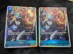 X2 ● Bandai One Piece Card Game Sabo OP15-046 SR - Image 1