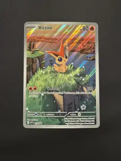 (Oversize Card) Victini 208 SVP Promo Sv: Scarlet & Violet Promo Cards Near Mint - Image 1