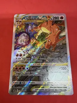Charizard VSTAR SWSH262 - Black Star Promo Pokemon Card - NM TCG - Image 1