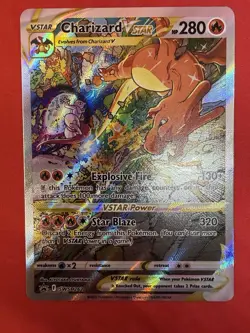Charizard VSTAR SWSH262 - Black Star Promo Pokemon Card - NM TCG - Image 2