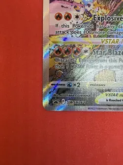 Charizard VSTAR SWSH262 - Black Star Promo Pokemon Card - NM TCG - Image 4