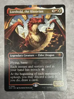 Lorehold, the Historian (Borderless) Secrets of Strixhaven Regular MTG SOS - Image 1