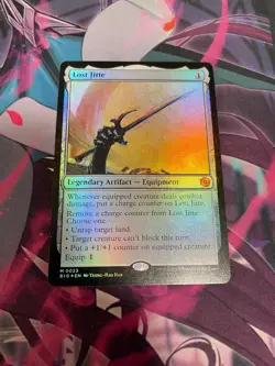 MTG - LOST JITTE - FOIL - MYTHIC - BIG - LP - Image 1